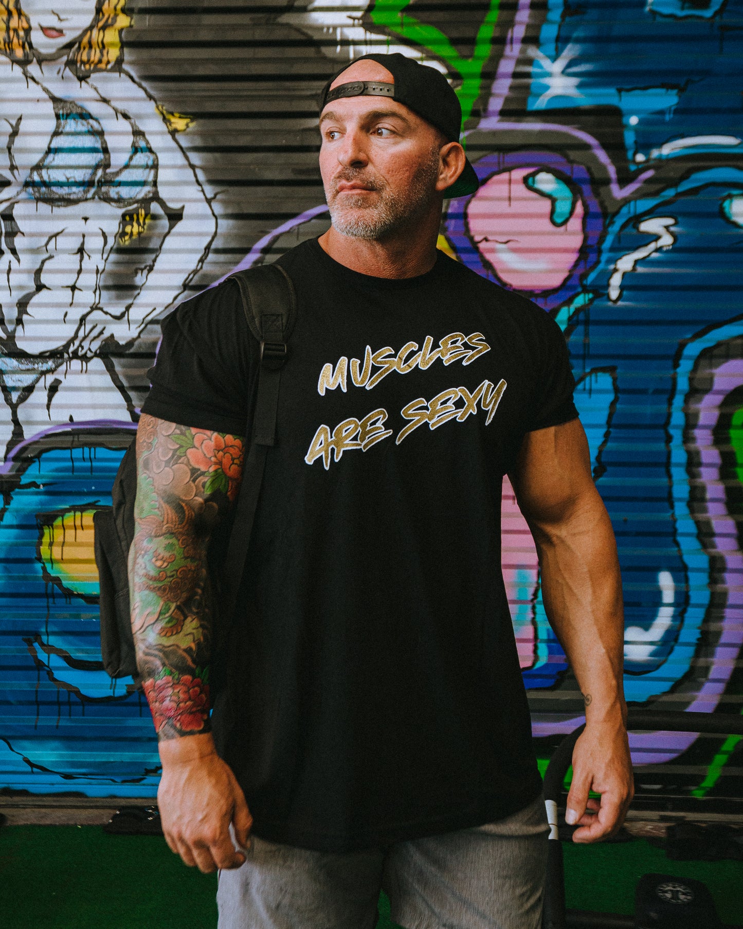 Muscles Are Sexy Black Tee